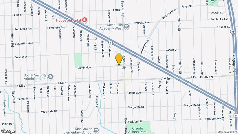 19206 Centralia Map and Location Details