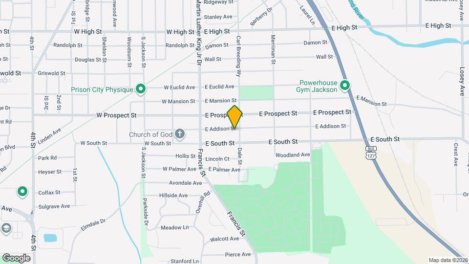 145 E Addison St Map and Location Details