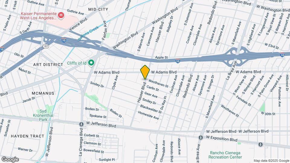 2635 Hauser Blvd Map and Location Details