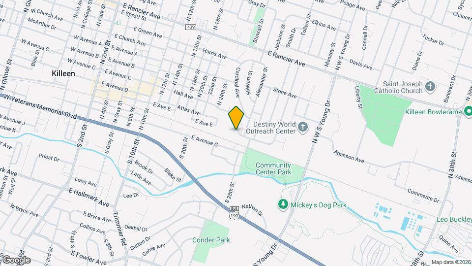 1406 Greenwood Ave Mapa y Detalles de la Ubicación