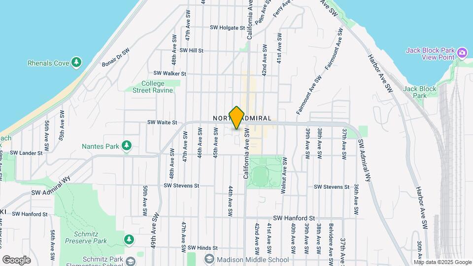 2616 44th Ave SW Map and Location Details