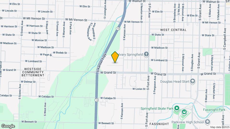 1641 W Belmont St Mapa y Detalles de la Ubicación