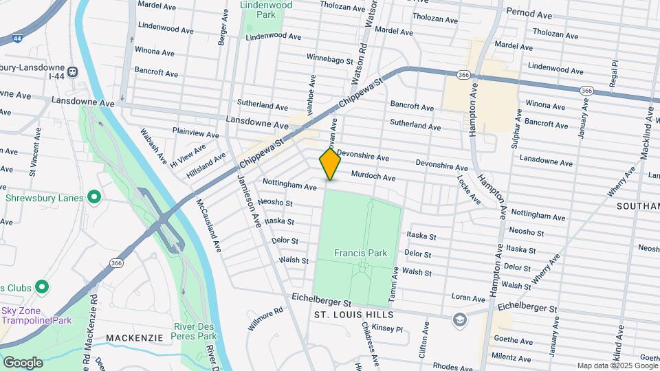 6475-6479 Nottingham Ave Mapa y Detalles de la Ubicación