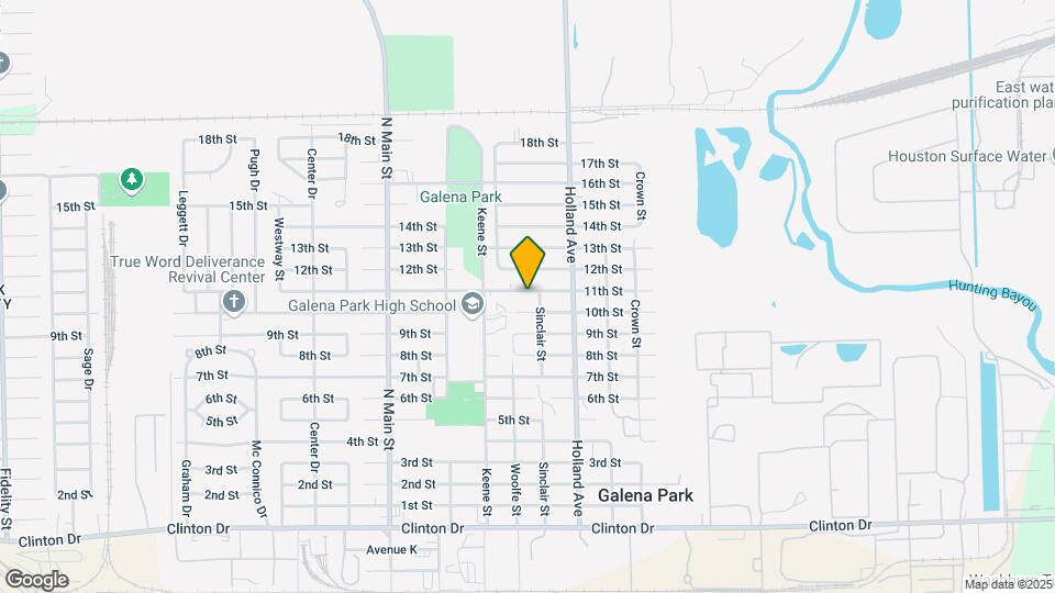 1406 11th St Map and Location Details