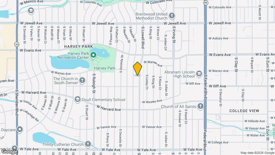 2261 S Lowell Blvd Map and Location Details