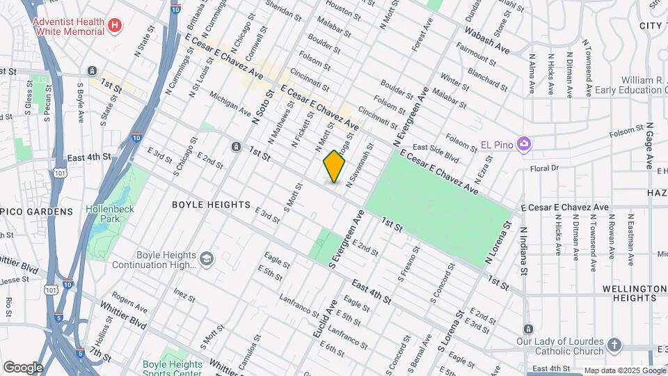 2815 1st St Map and Location Details