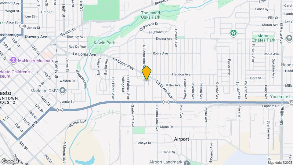 204 N Santa Ana Ave Map and Location Details