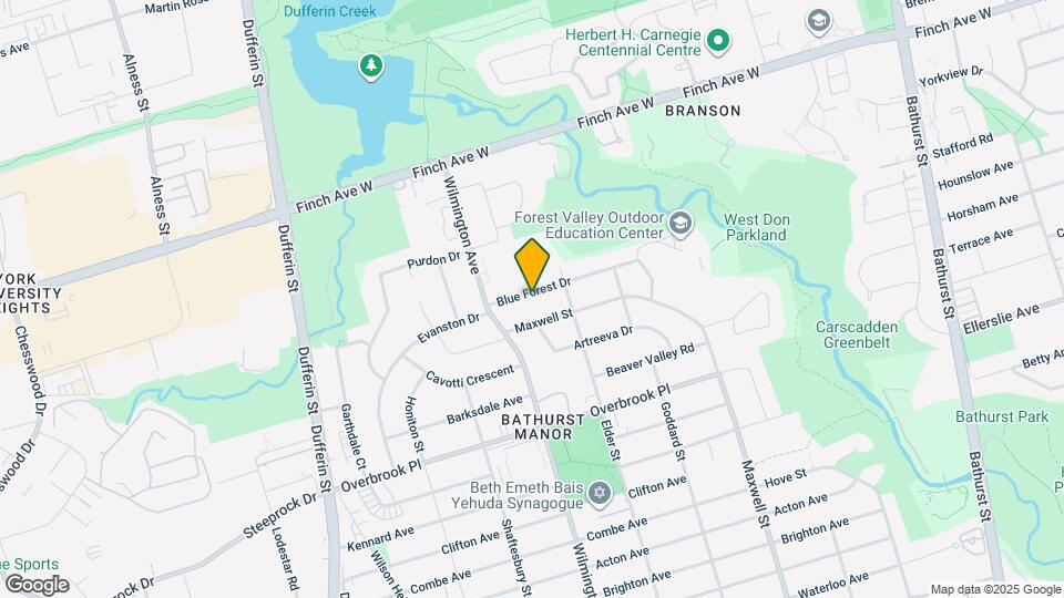 17 Blue Forest Dr Map and Location Details