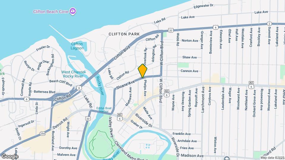 18243 Sloane Ave, Unit Apartment #1 Downstairs Map and Location Details