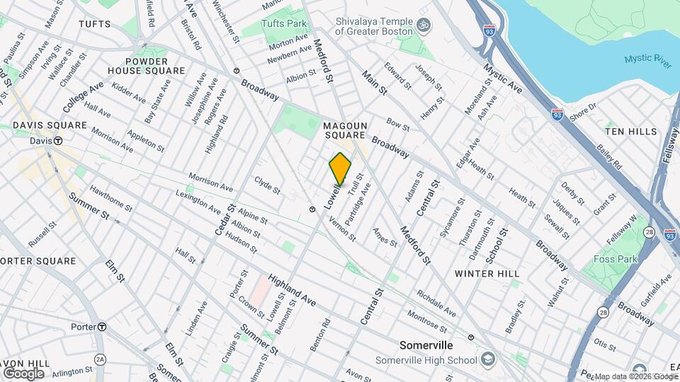 303 Lowell St, Unit 1 Mapa y Detalles de la Ubicación