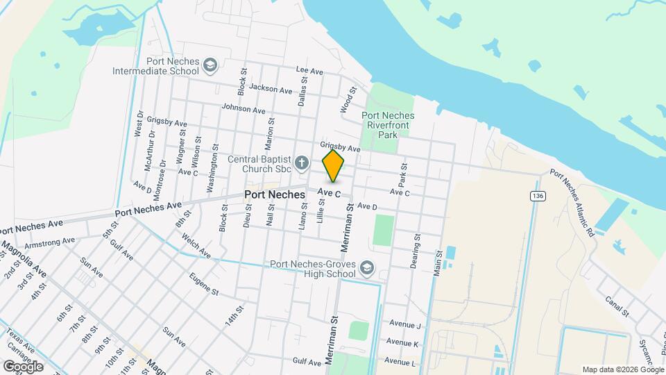 722 Ave C Map and Location Details