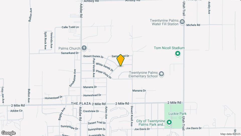 74011 Aztec Ave Map and Location Details