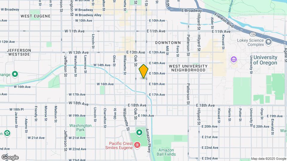 1570 Pearl St Map and Location Details