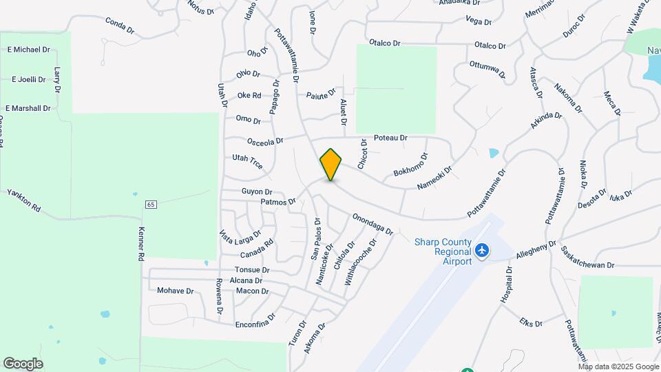 156 Pottawattamie Dr Map and Location Details