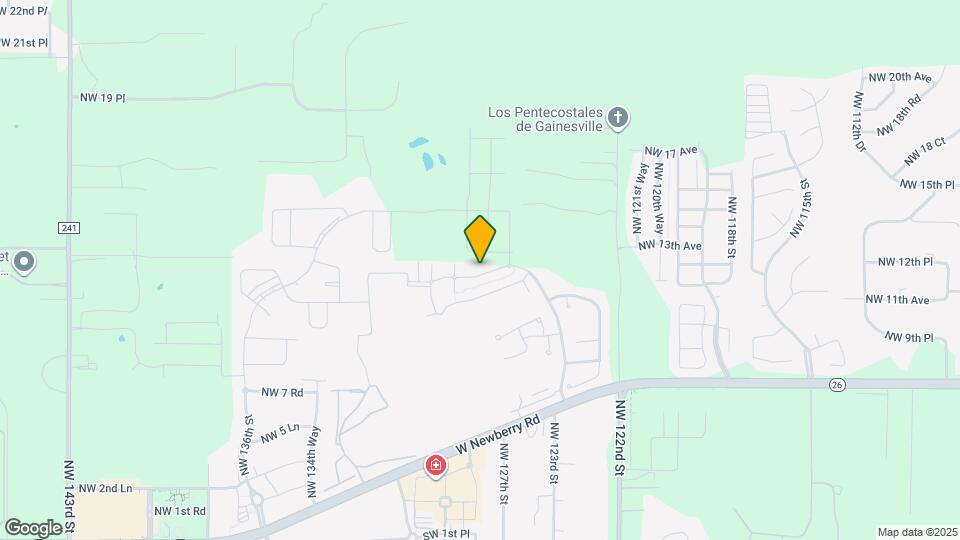 12742 NW 12th Rd Map and Location Details