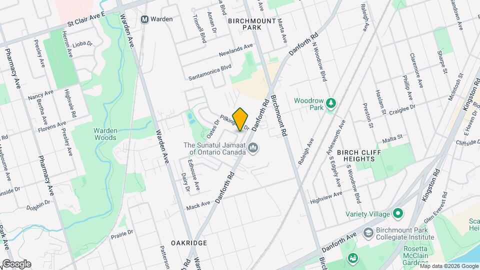 59 Wilkes Crescent Map and Location Details