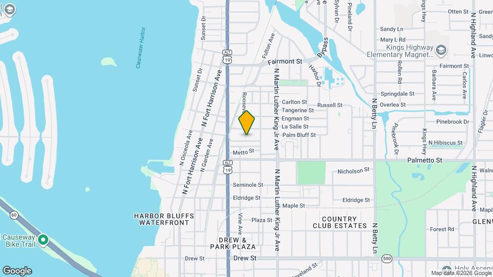 810 Palm Bluff St, Unit 810 1/2 Palm Bluff Map and Location Details