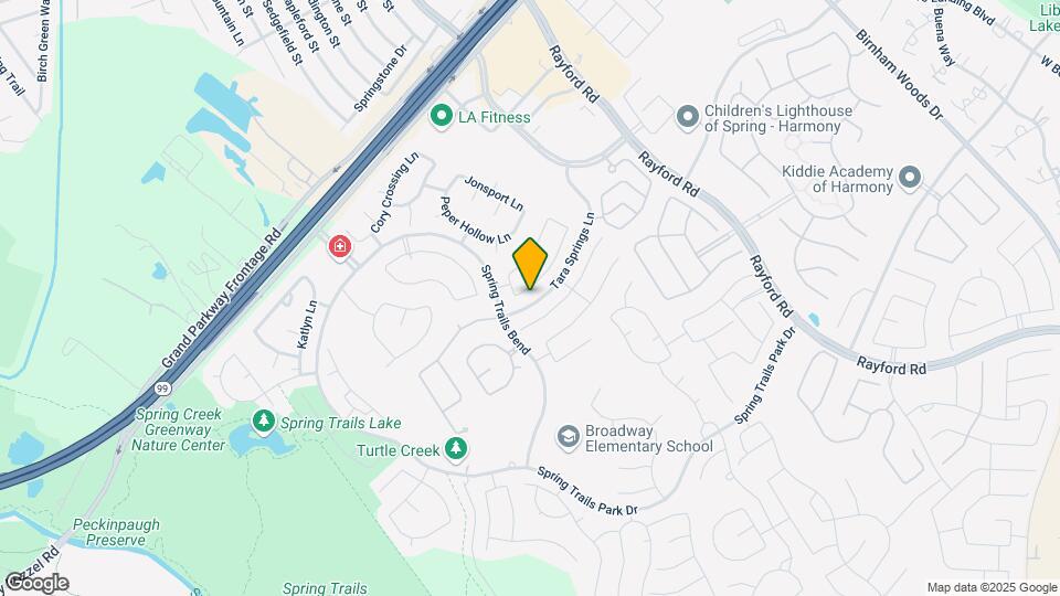 2314 Colonial Springs Ln Map and Location Details
