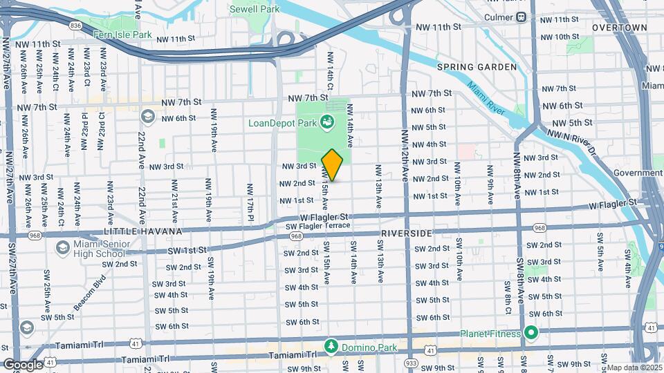 1460 NW 2nd St Mapa y Detalles de la Ubicación