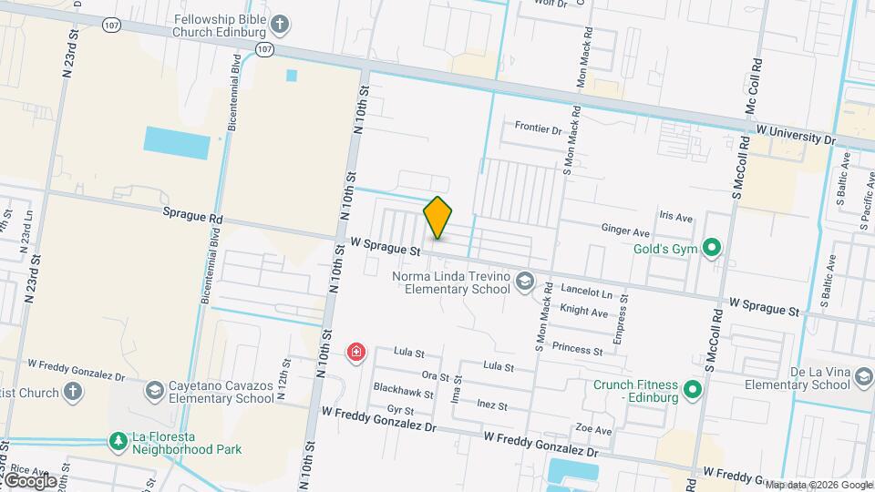 4012 Hawthorne Ave Map and Location Details