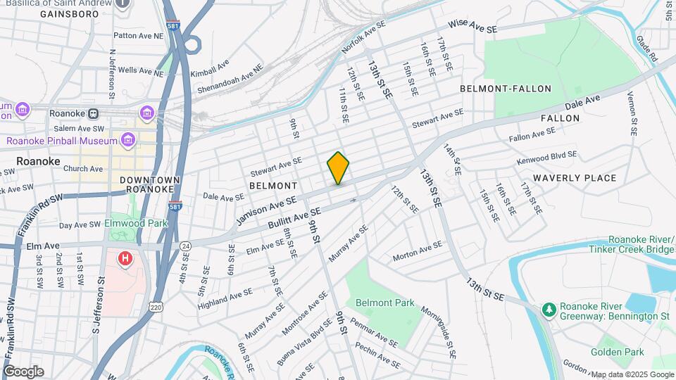 1007 Jamison Ave SE Map and Location Details