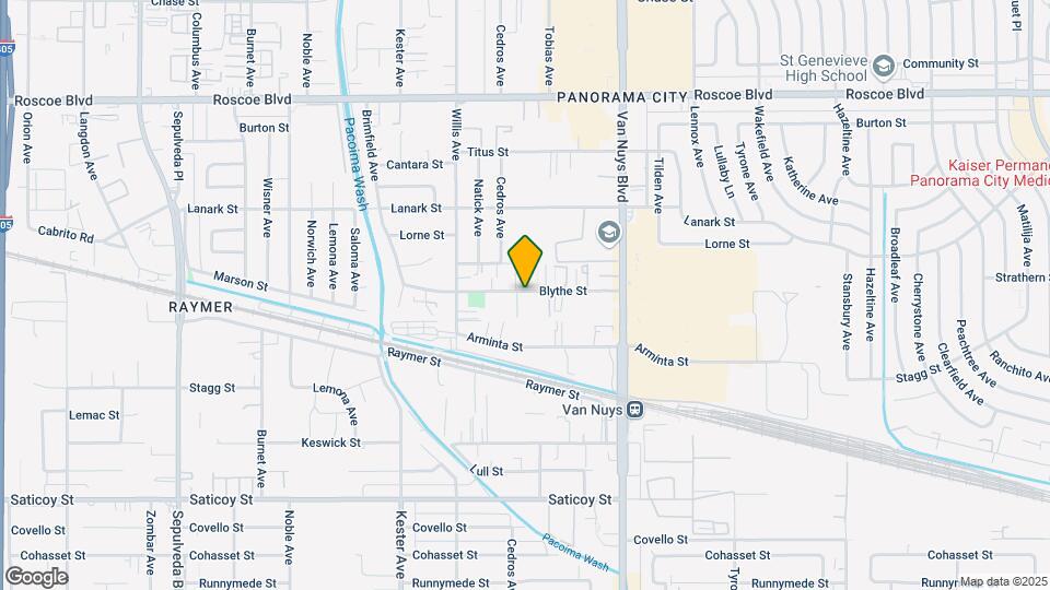 14652 Blythe St Map and Location Details