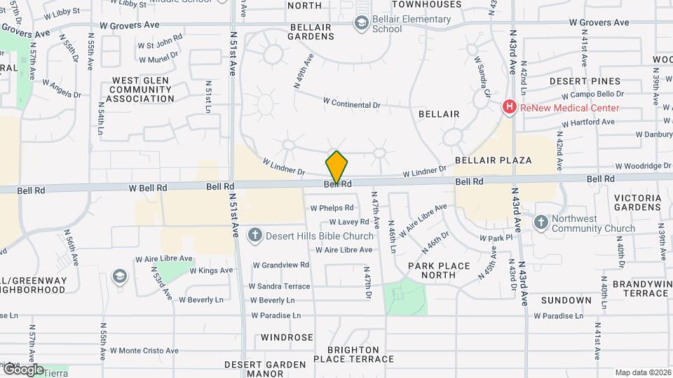 4804 W Juniper Ave Map and Location Details