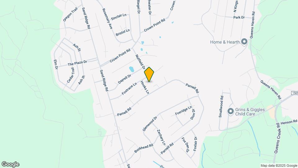 502 Nutfield Dr Map and Location Details