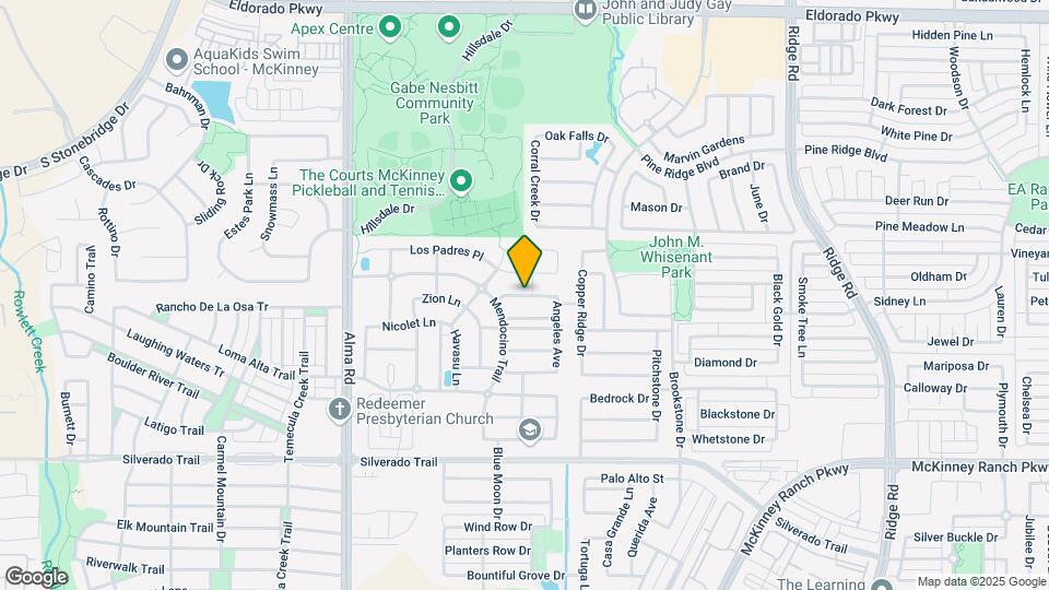 6908 Badlands Dr Map and Location Details