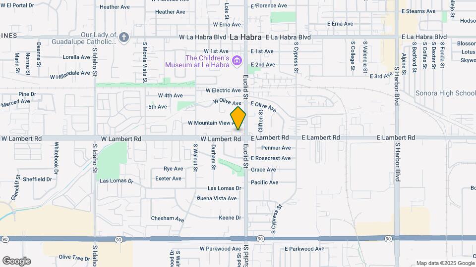141 W Lambert Rd Map and Location Details
