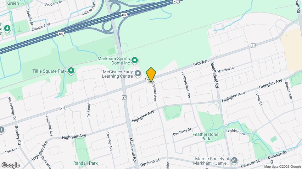 198 Coppard Ave Map and Location Details