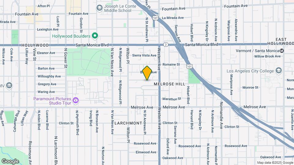 5346 Lemon Grove Ave Map and Location Details
