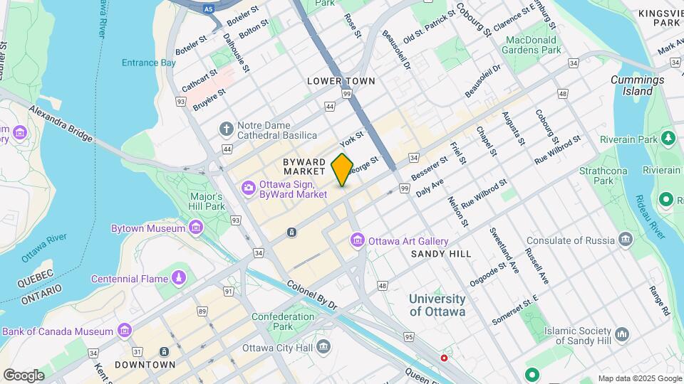 199-1199 Rideau St Map and Location Details