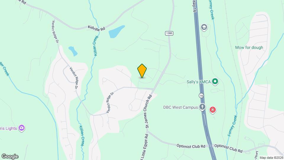 4124 Canopy Creek Dr Map and Location Details