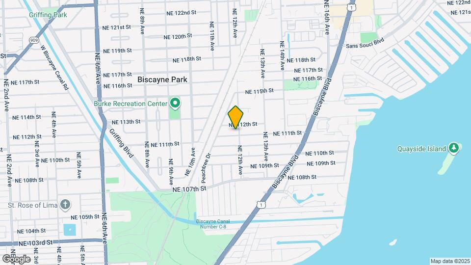 1183 NE 111th St Map and Location Details