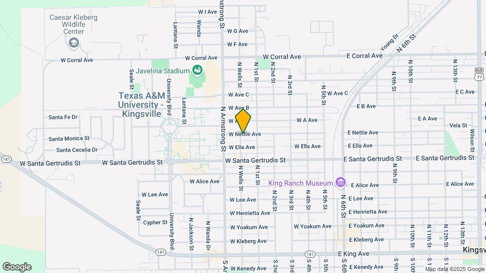 629 W Nettie Ave, Unit Apt A Mapa y Detalles de la Ubicación