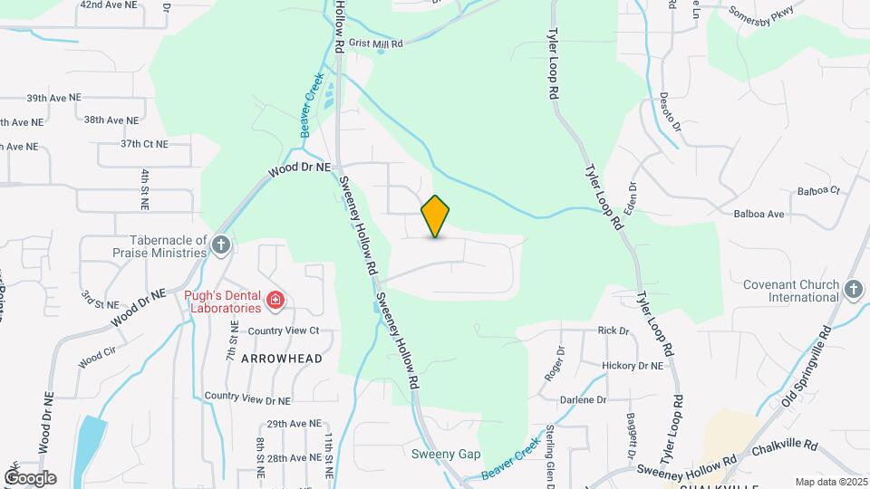 4469 Winchester Hills Wy Mapa y Detalles de la Ubicación