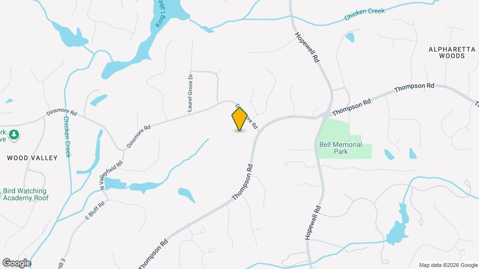 2309 Dinsmore Rd Map and Location Details