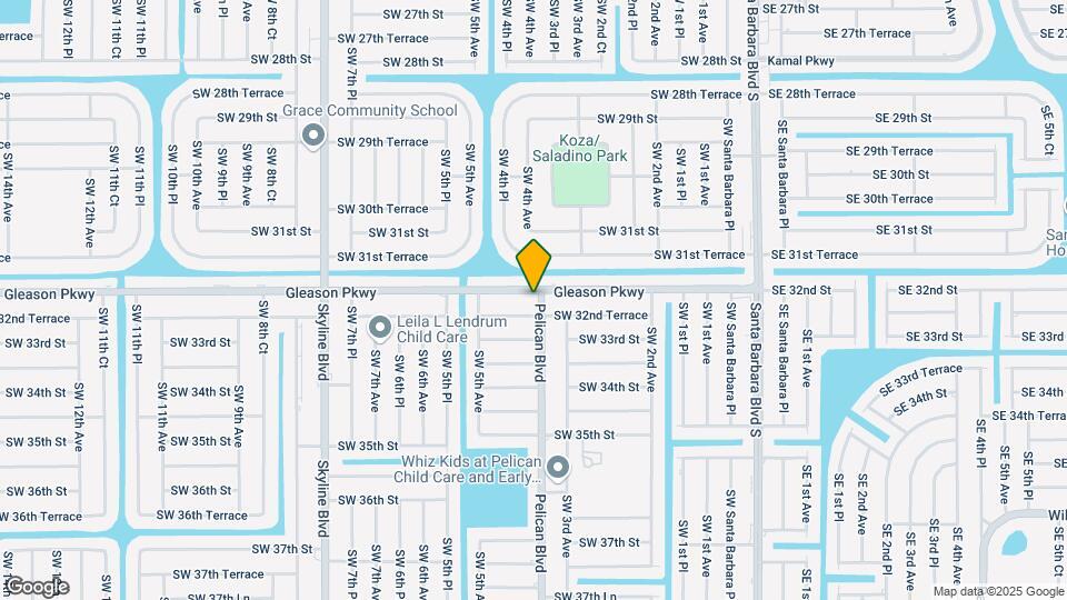 402 Gleason Pkwy Map and Location Details