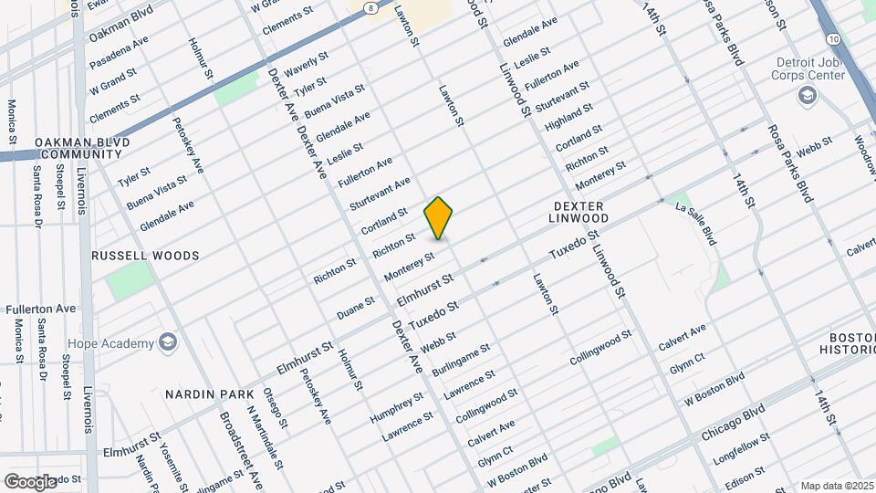3224 Monterey St, Unit 2E Map and Location Details