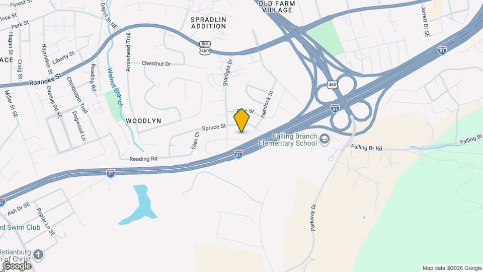 1510 Cedar St Map and Location Details