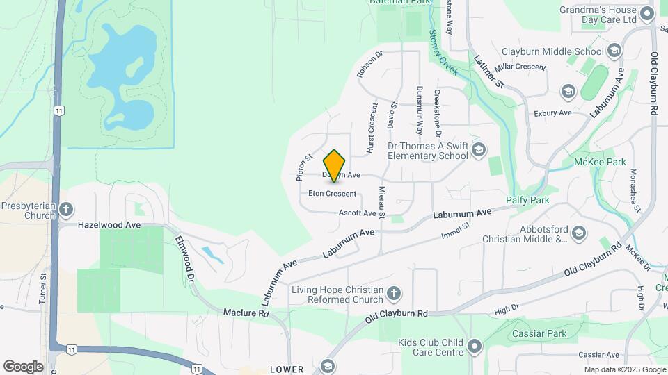 34501 Eton Crescent Map and Location Details