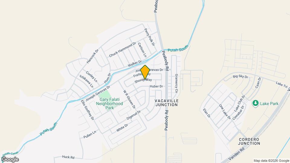 2537 Shorey Way Map and Location Details