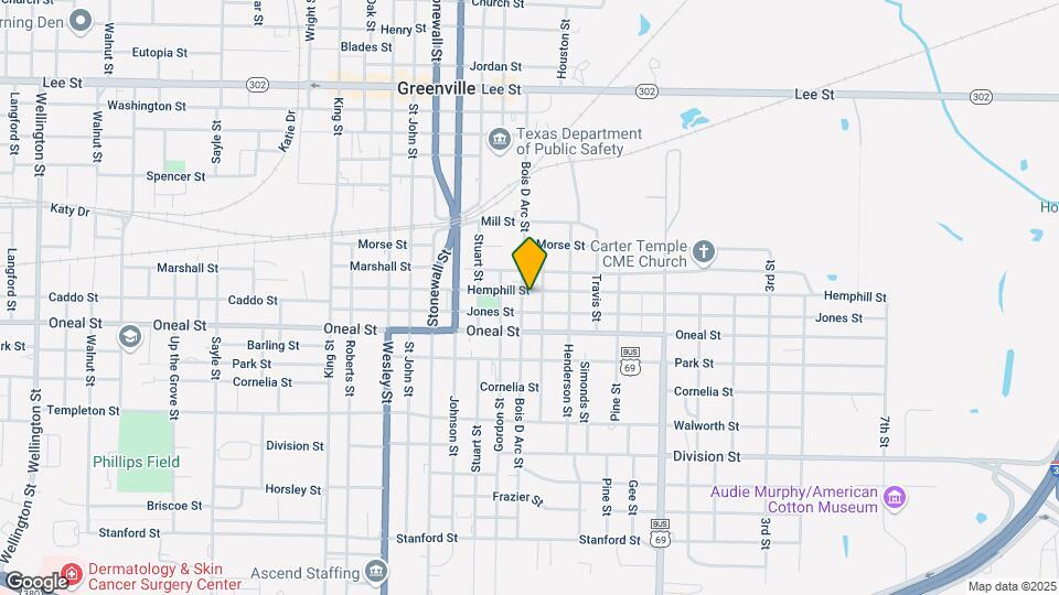 2115 Hemphill St Map and Location Details