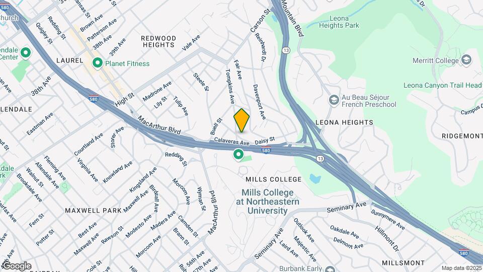 4802 Daisy St Mapa y Detalles de la Ubicación