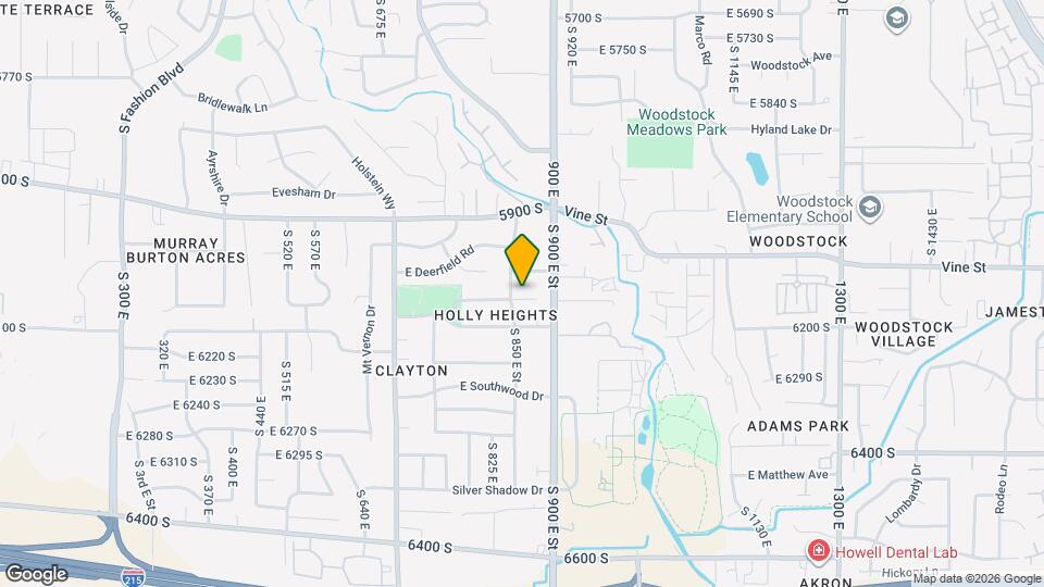 865 Marjane Ave Map and Location Details