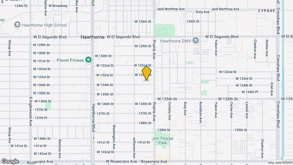 4047 W 134th St Map and Location Details