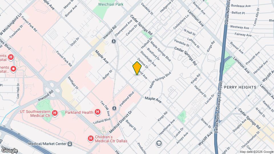 5214 Fleetwood Oaks Ave, Unit #205 Map and Location Details