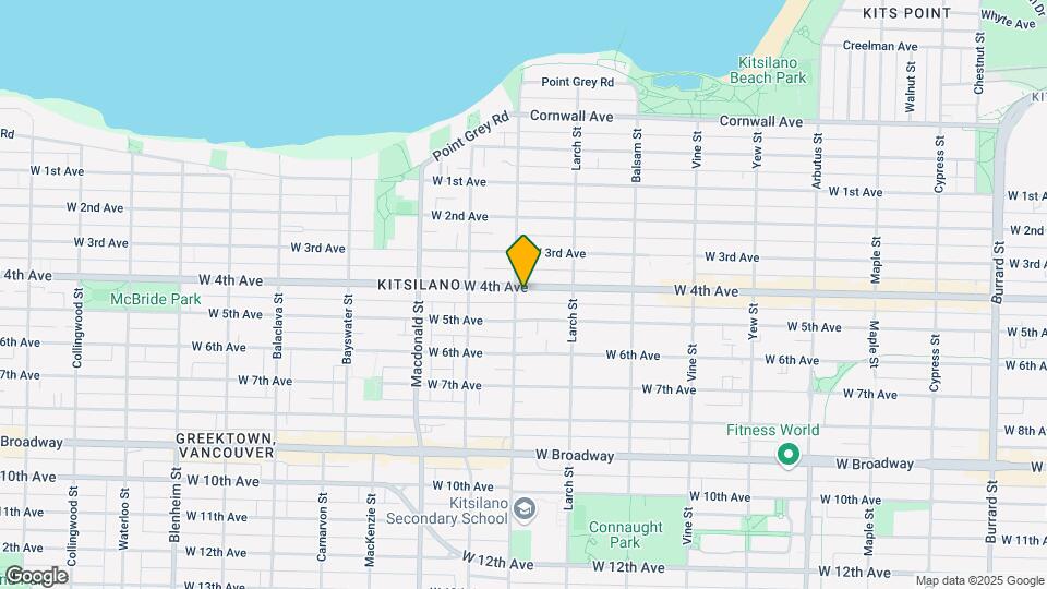 2020 Trafalgar St Map and Location Details