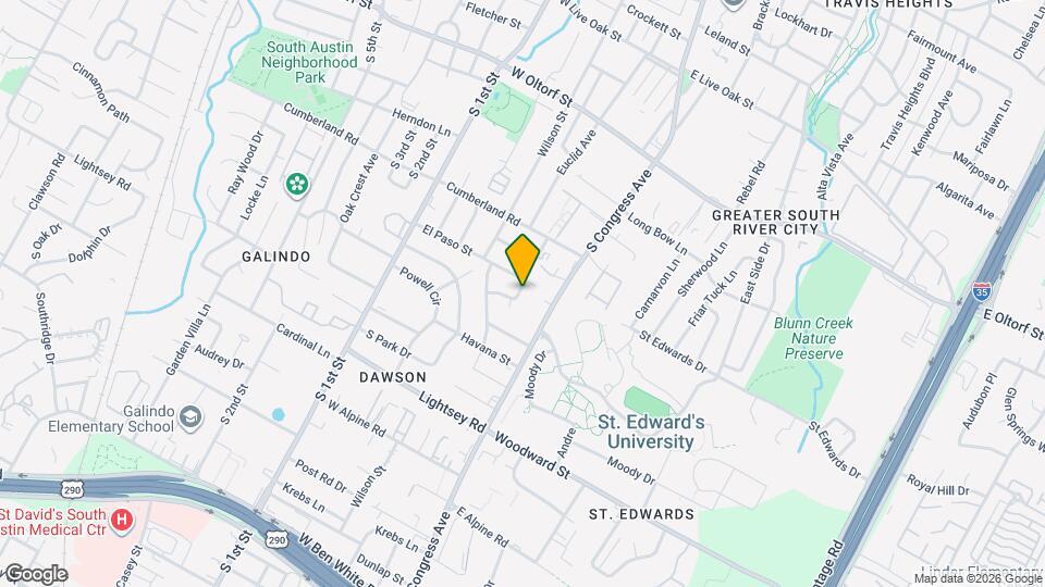 2811 Hardeman St Map and Location Details